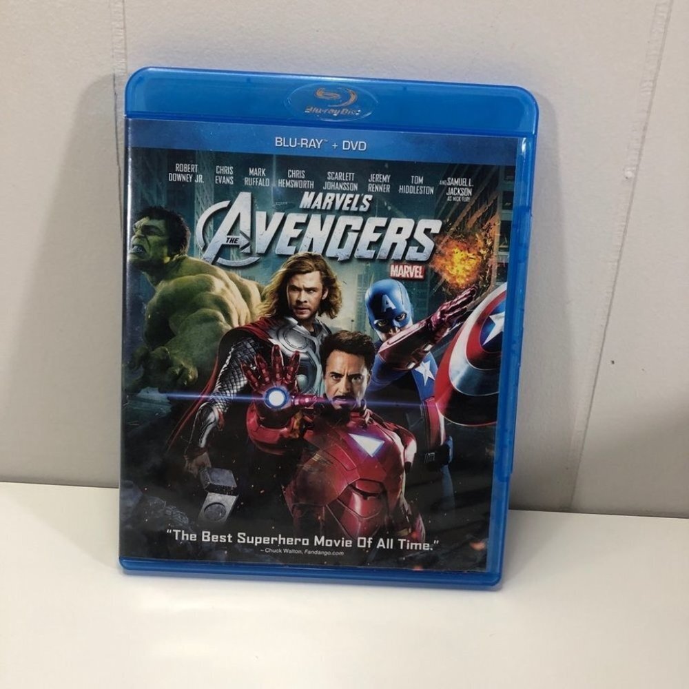 Marvel's The Avengers Blu-ray and DVD combo Like New